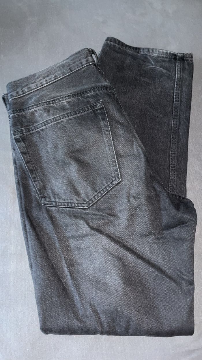 jean relaxed noir h&m - photo numéro 3