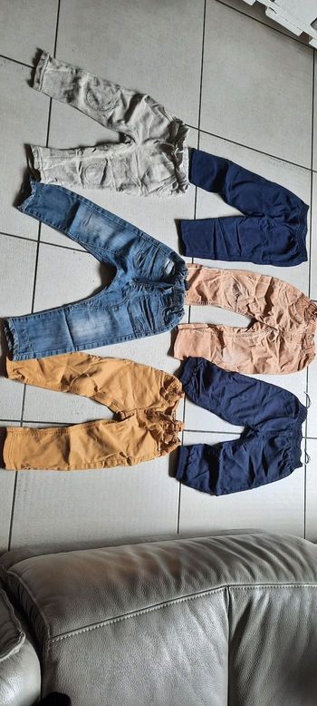 Lot vêtements hiver garçon 2 ans