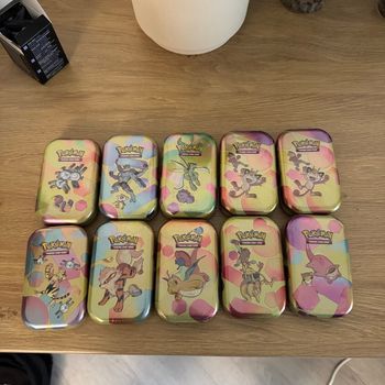 Pokémon - Lot de 10 Mini tins 151