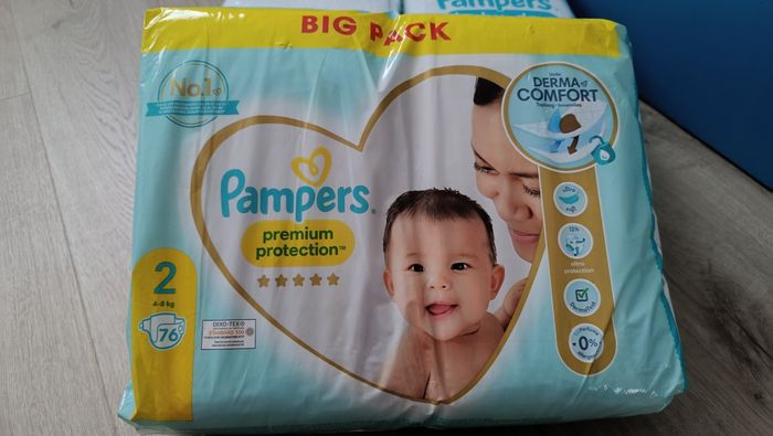 Pampers t2  premium protection