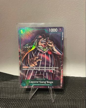 Carte Capone « Gang » Bege ST02-004 anglais best selection vol 2 One Piece card game