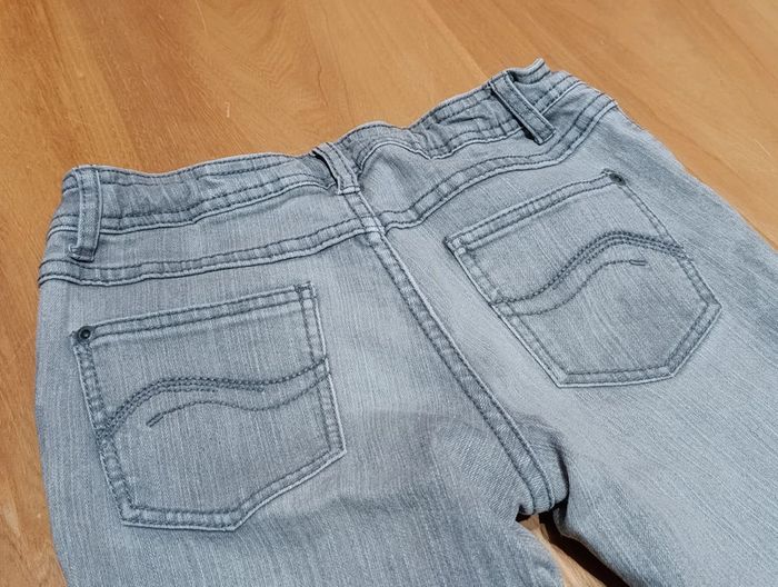 Jeans gris 12 ans caprice de fille - photo numéro 9