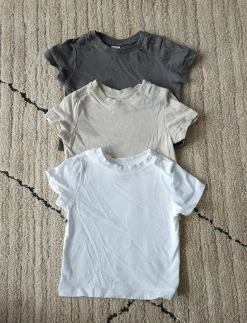 Lot de 3 t-shirts 68