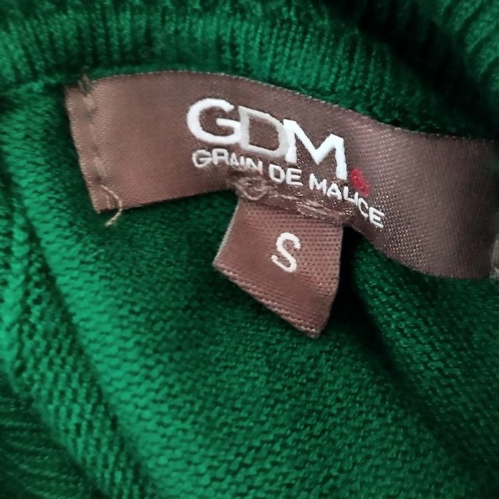 Pull col roulé vert - photo numéro 4