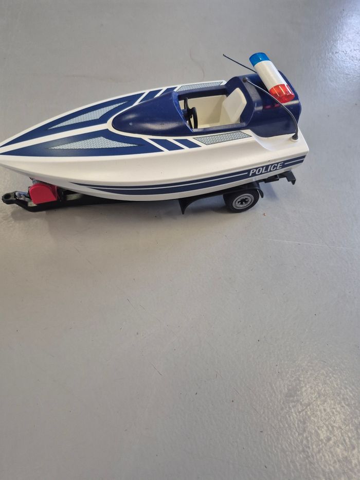 Playmobil Bateau avec sa remorque - photo numéro 4