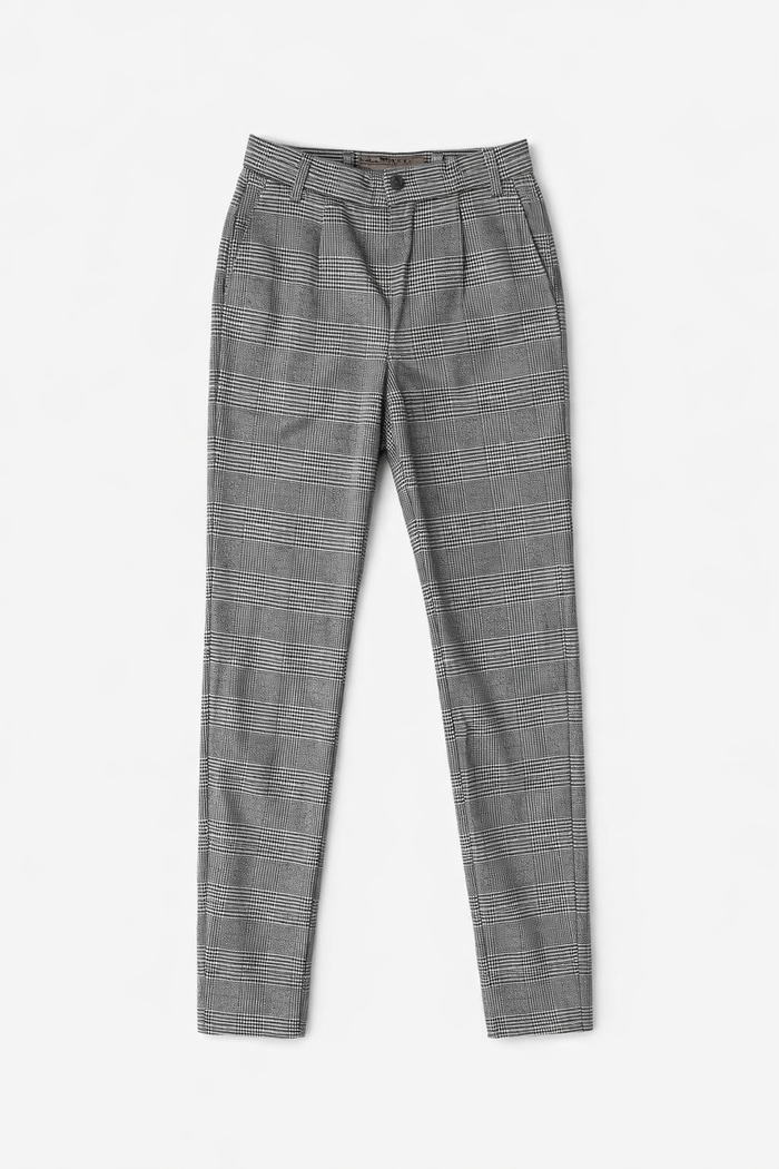 Pantalon fille 10 ans, motif écossais. Kids Only. - photo numéro 1