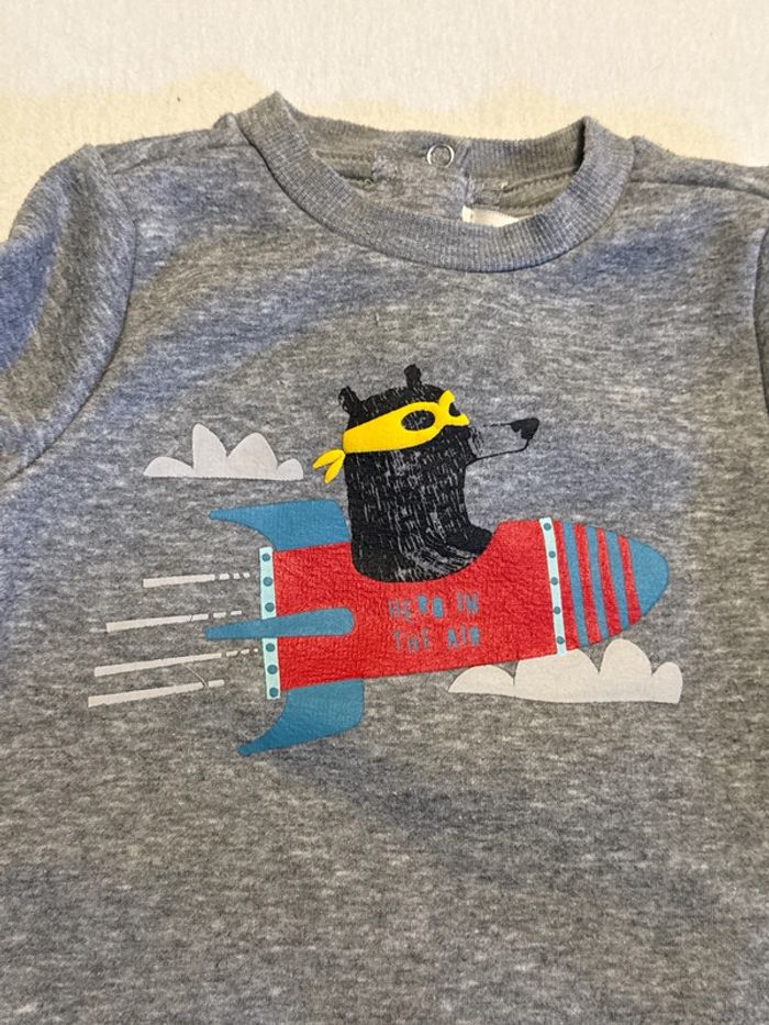 Pull chaud doublé 6 mois TBE - photo numéro 3