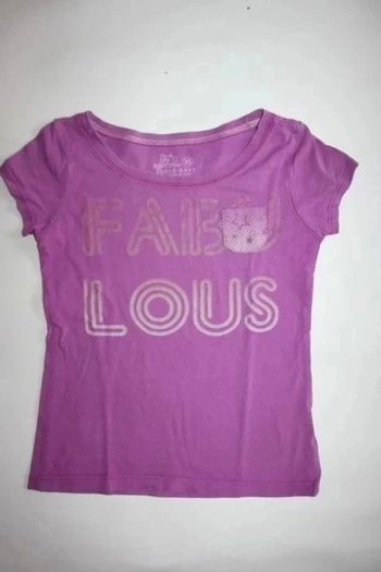Tee shirt violet made in usa 5 ans