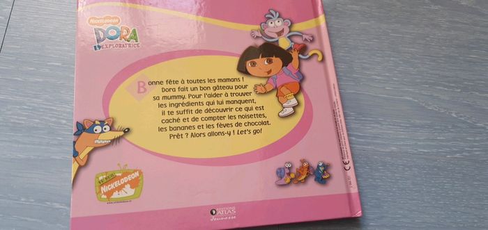 Livre dépliant Dora et la fête des mères - photo numéro 7