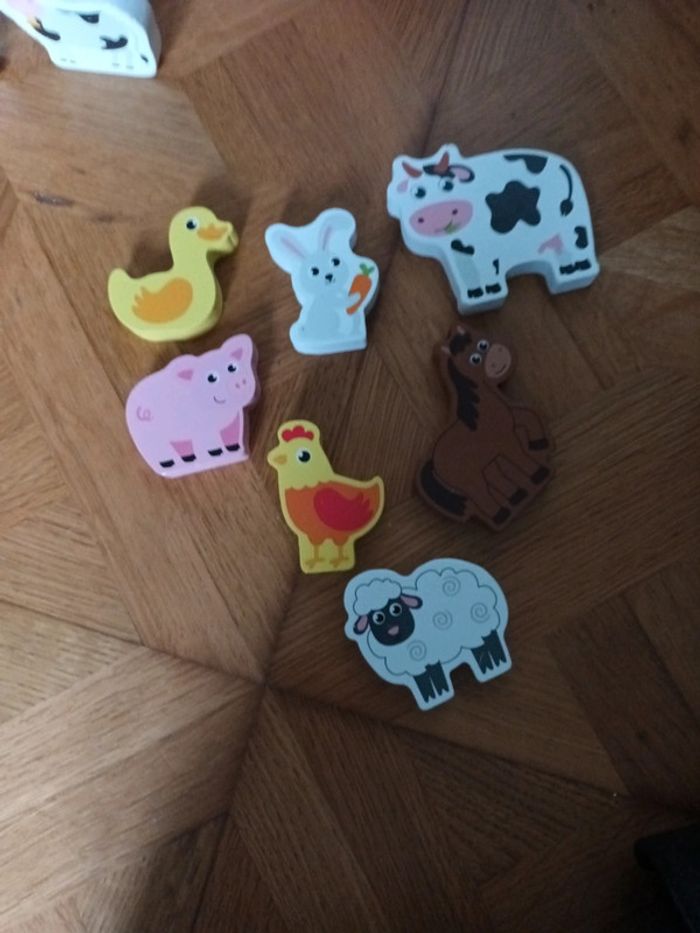 Jouet ferme en bois - photo numéro 14