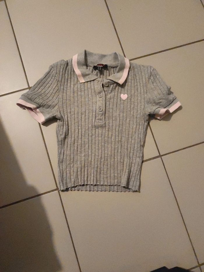 Haut polo court Jennyfer xs