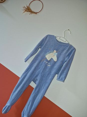 Pyjamas velours 36m