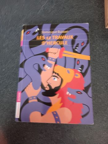 Livre les 12 travaux d'hercule