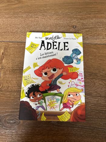 Roman Mortelle Adele tome 2 les bêtises c’est maintenant