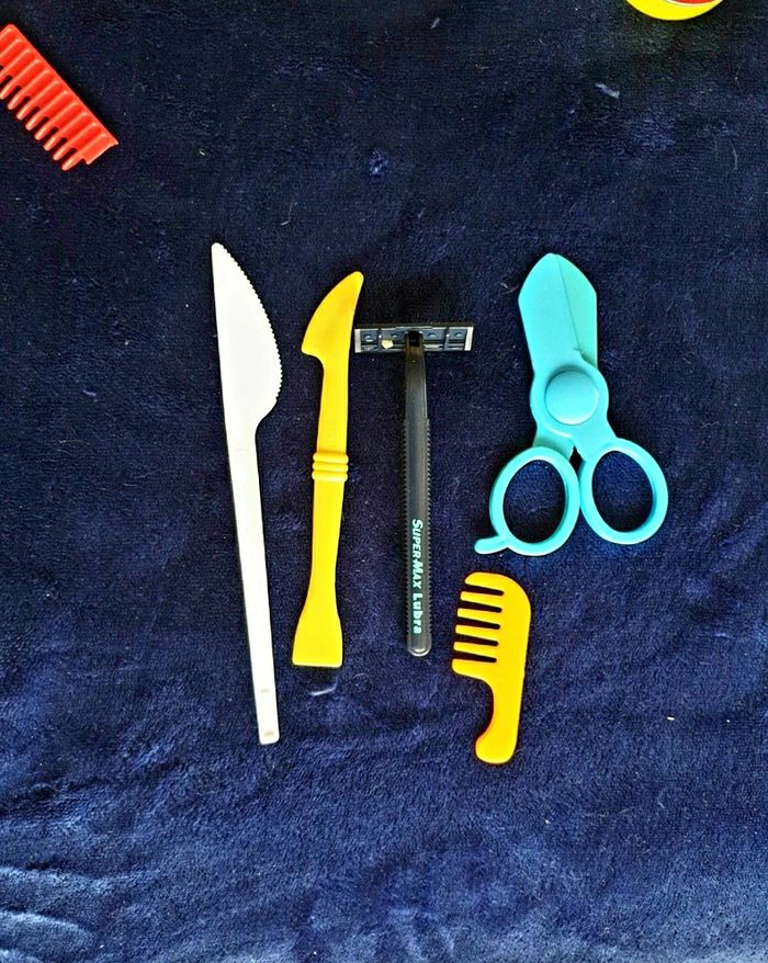 Coiffeur play-doh des années 90 - photo numéro 9