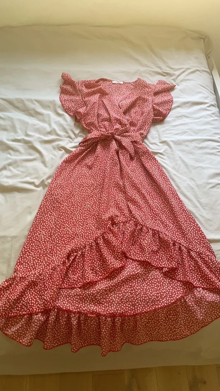 Robe longue fleuris