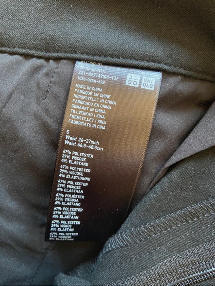 Pantalon noir Uniqlo - photo numéro 5