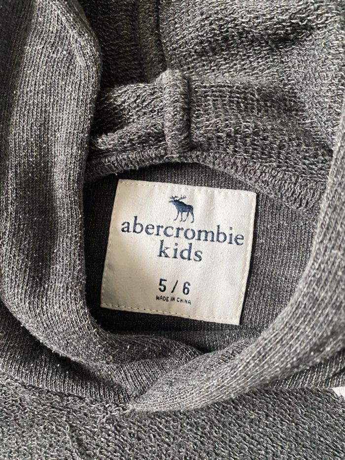 Pull à capuche Abercrombie - taille 5 / 6 ans - photo numéro 4