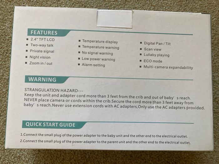 Babyphone avec camera ilifesmart - photo numéro 3