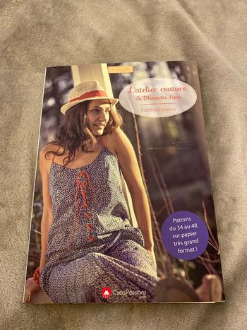 Livre patrons couture L’atelier couture de Blousette Rose