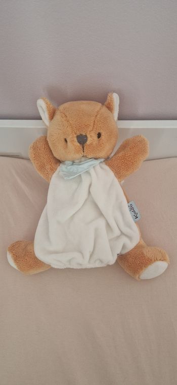 Doudou marionnette renard Kaloo