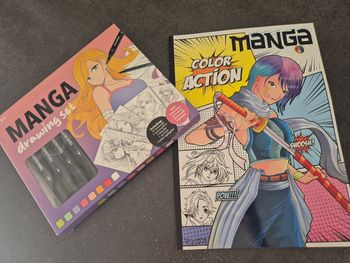 Ensemble feutre Coloriage manga
