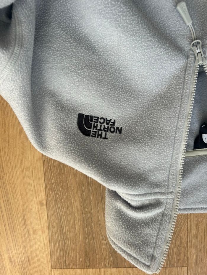 Polaire the north face grise bleutée - photo numéro 10