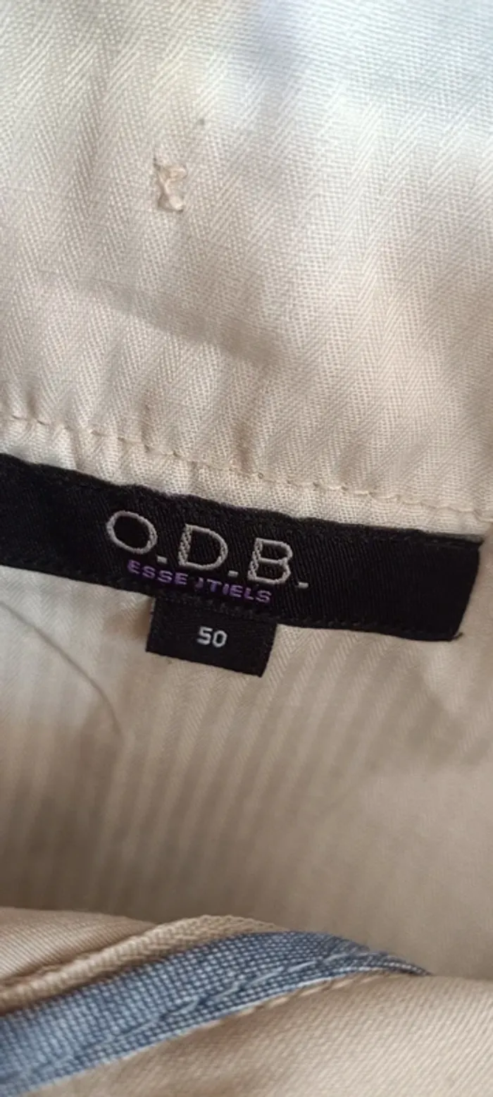 537- Pantalon, ODB, taille 50 - photo numéro 4