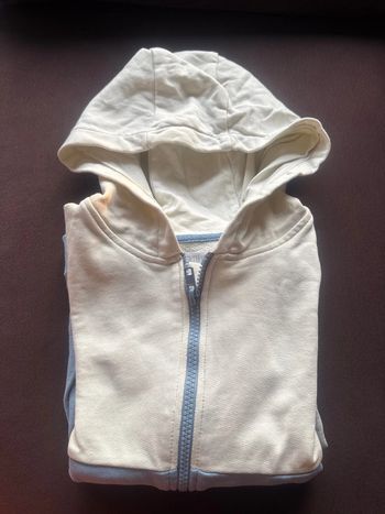 Gilet zippé Tricolore garçon 8 ans
