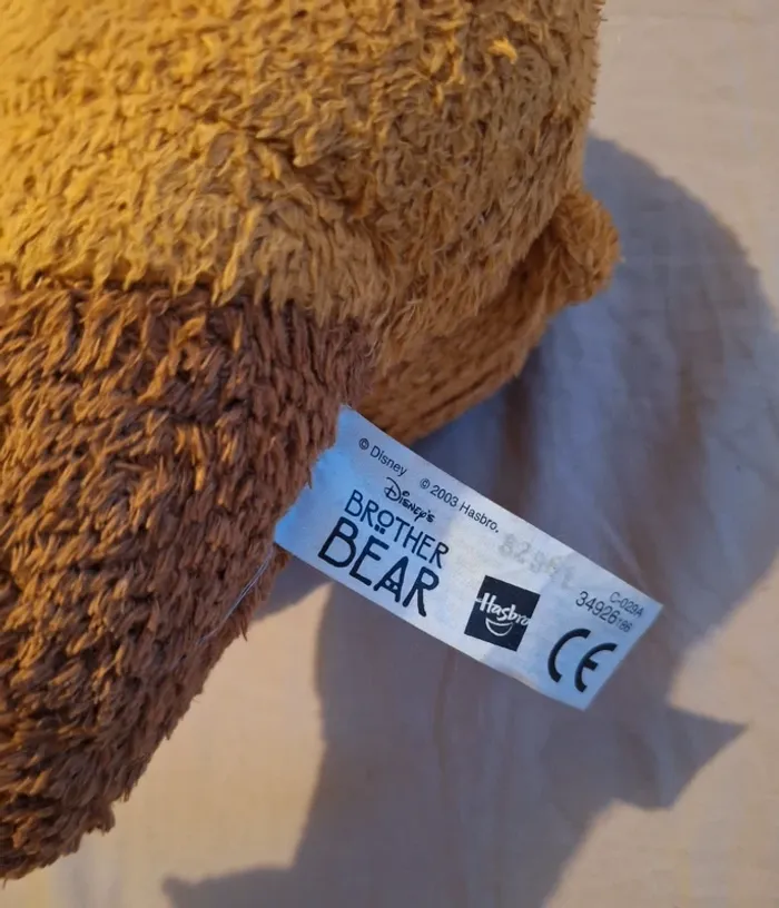 🎀 peluche frere des ours kenai 🎀 - photo numéro 2