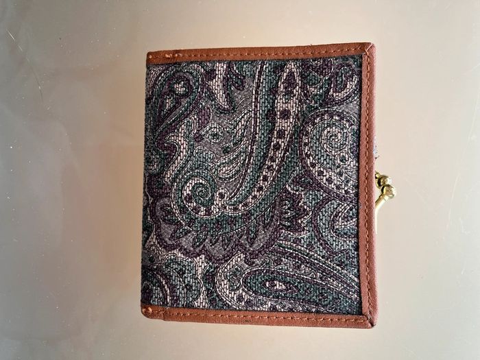 Lot de 2 portes monnaie vintage