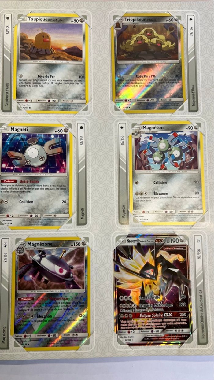 Album de collection Soleil et Lune ultra prisme complet - photo numéro 3