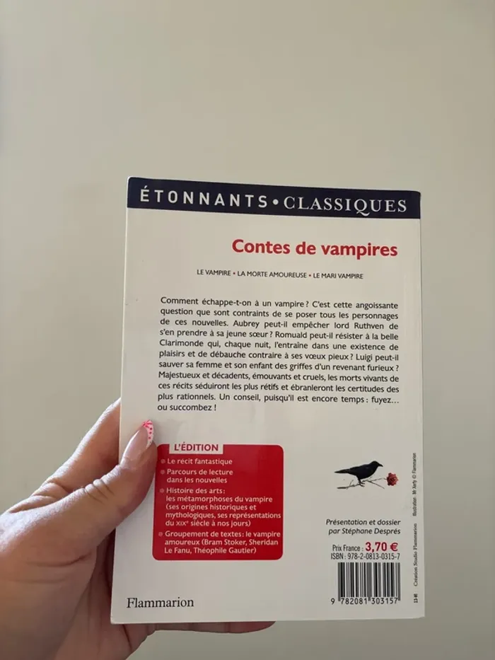 Livre contes de vampires - photo numéro 2
