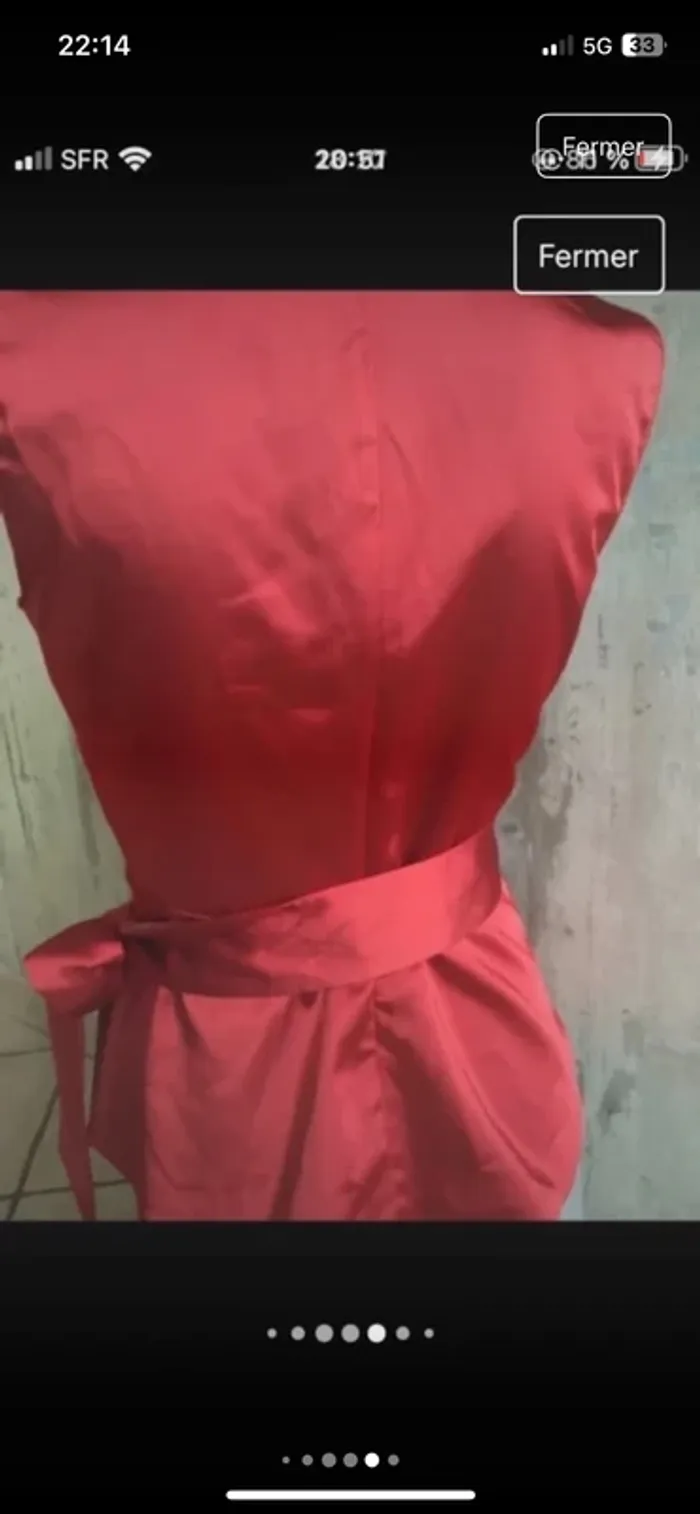 Neuve avec étiquette Magnifique blouse en 38/40 de la boutique Zara - photo numéro 6