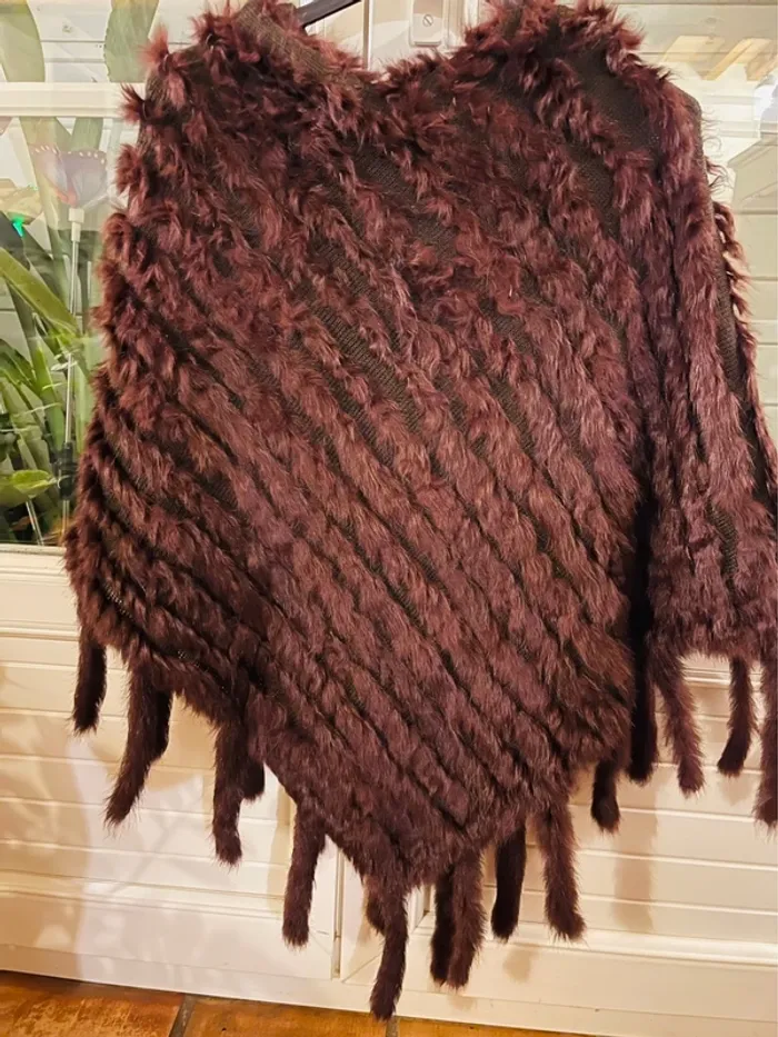 Poncho capuche Vintage - photo numéro 3