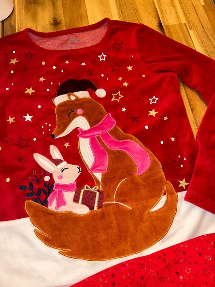 Pyjama de Noël dpam taille 10 ans - photo numéro 2