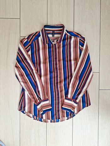 Chemise à rayures taille M