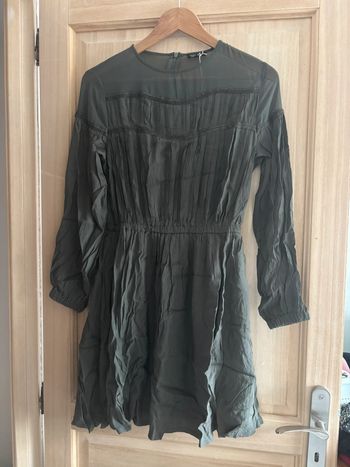 Robe gris vert Orfeo taille S