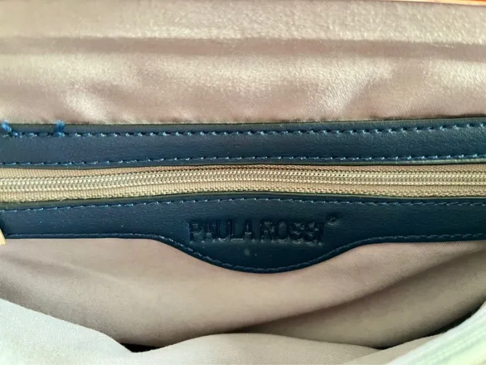 Sac à main bleu nuit - photo numéro 5