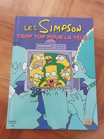 Lot de 4 BD Simpsons