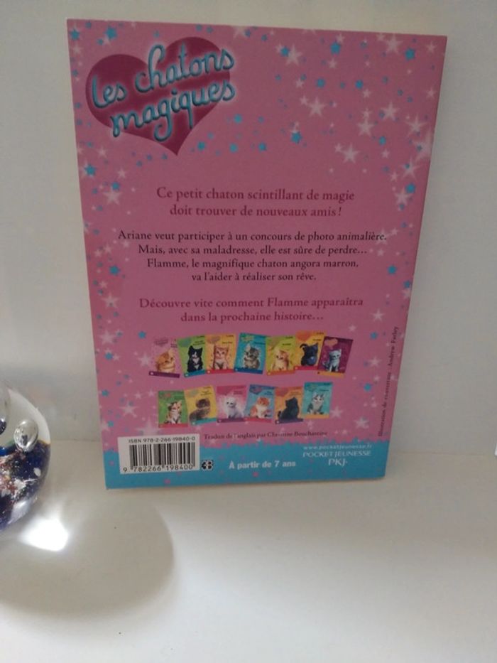 Lot de deux petits livres les chatons magiques - photo numéro 2