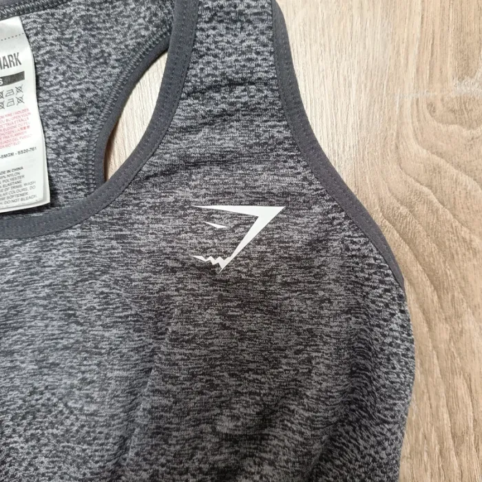 Brassière gymshark femme hauts gris xs - photo numéro 2
