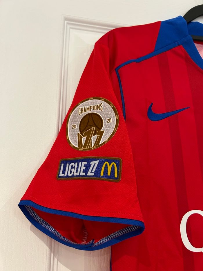 Maillot PSG Paris Third Rouge Taille M Dembélé 10 - photo numéro 6