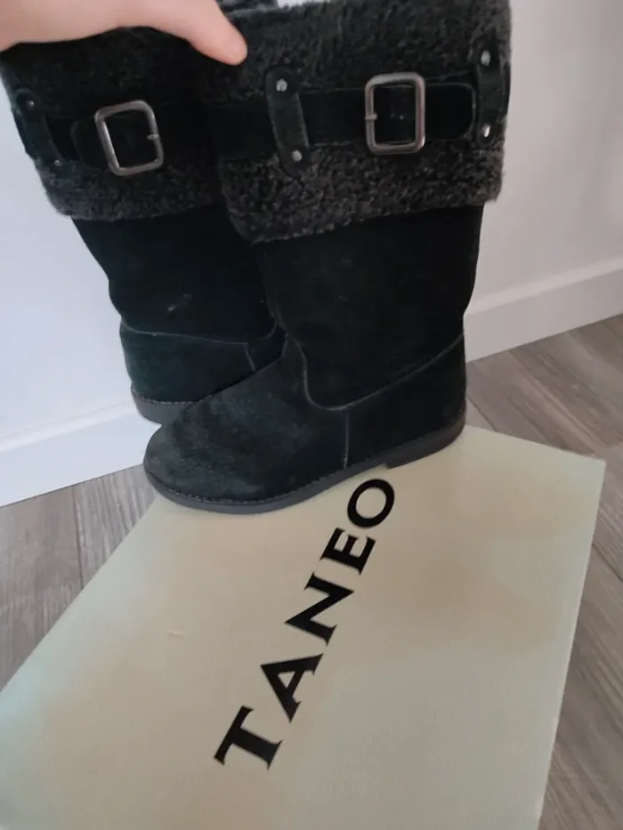 Bottes noires taneo - photo numéro 3