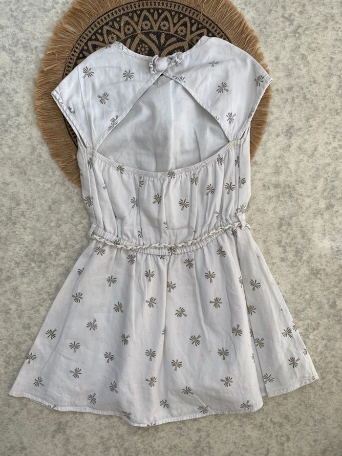 Robe blanche palmiers Tape à l’œil - photo numéro 3