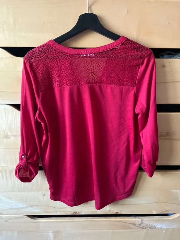 Blouse rouge - photo numéro 5