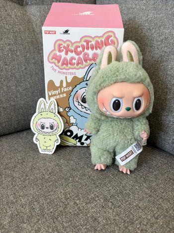 Popmart Labubu Exciting Macaron ( Green Grape )