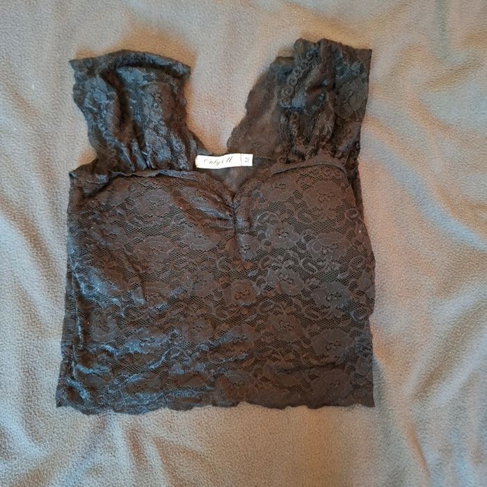 Haut brassière dentelle
