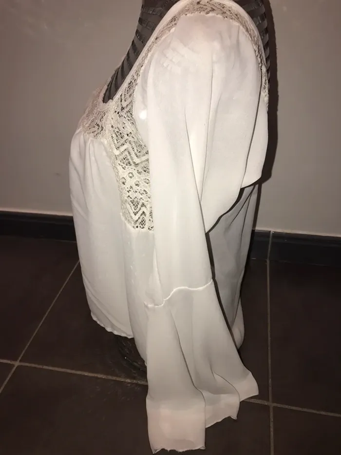 Top blouse oversize taille M - photo numéro 4