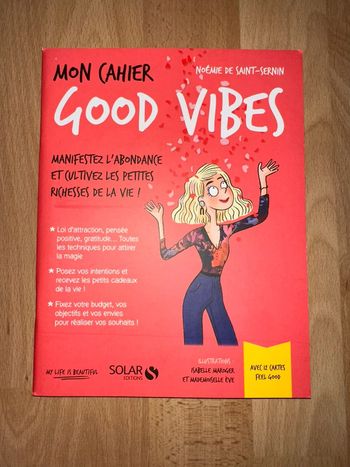 Mon cahier good vibes